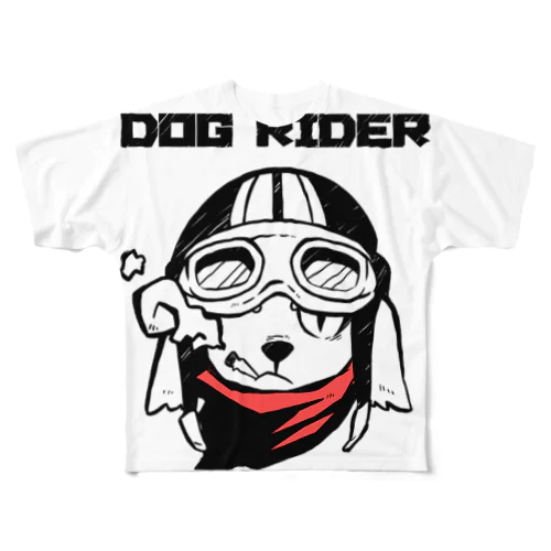 Dog Rider All-Over Print T-Shirt