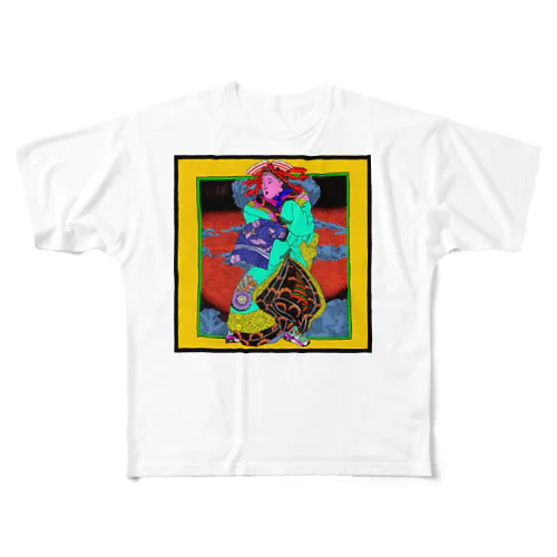 オドリコ All-Over Print T-Shirt