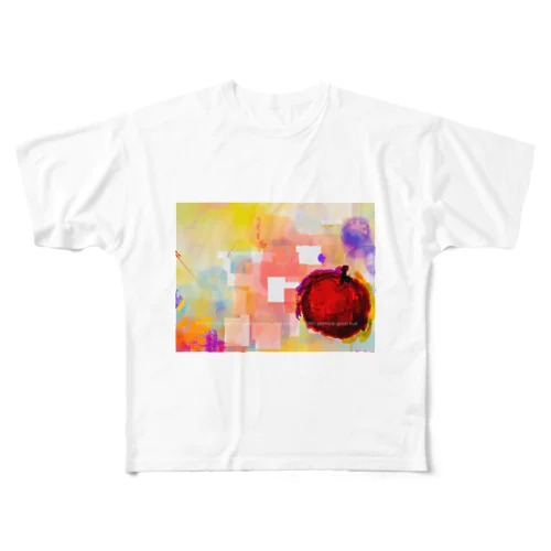 アップル All-Over Print T-Shirt