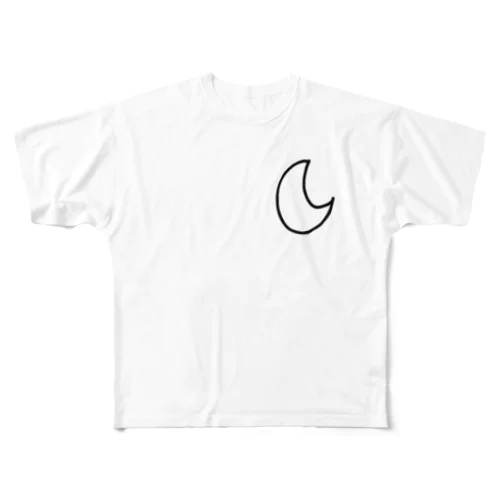 【Ajm】01CRESCENTMOON フルグラフィックTシャツ