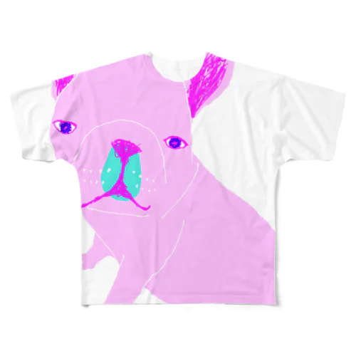 ゆめかわなフレブル All-Over Print T-Shirt