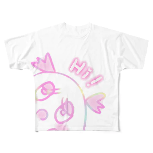 おばけちゃん All-Over Print T-Shirt