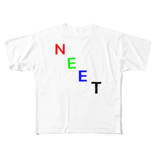 NEET フルグラフィックTシャツ