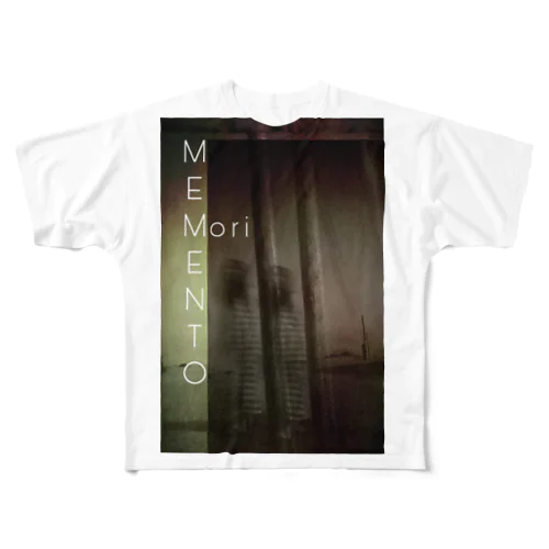 Memento Mori dark side フルグラフィックTシャツ