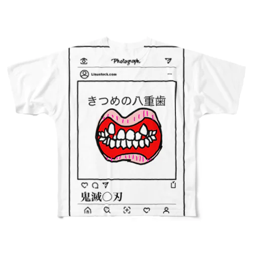 鬼滅○刃。 All-Over Print T-Shirt