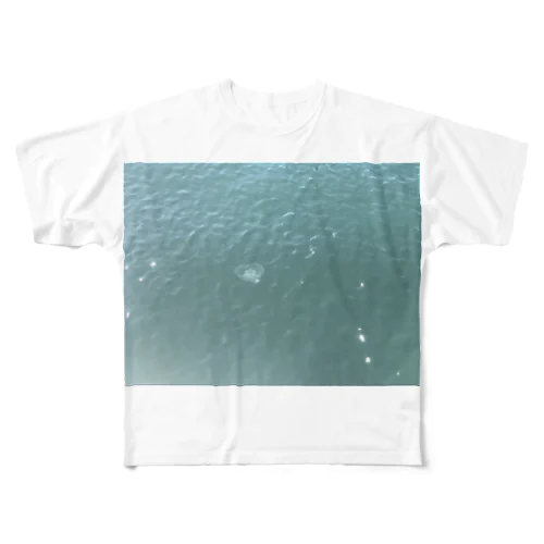 くらげ All-Over Print T-Shirt
