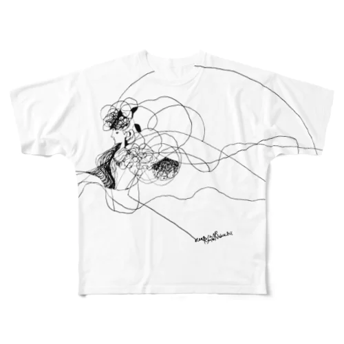 風姿花伝 All-Over Print T-Shirt