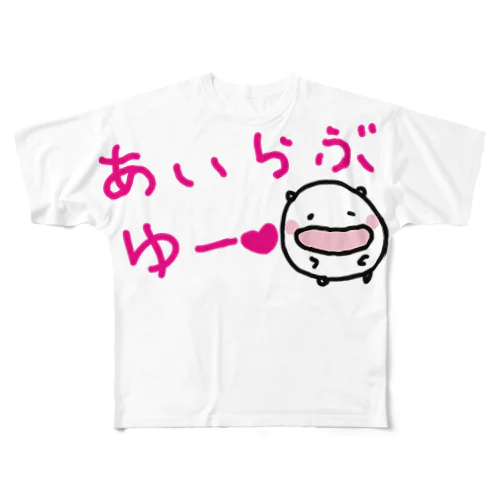 なついているねこです All-Over Print T-Shirt