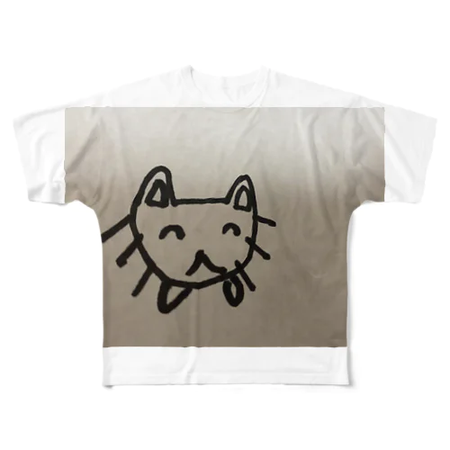 猫 All-Over Print T-Shirt