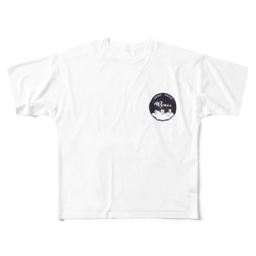 シェアハウスBUIE All-Over Print T-Shirt