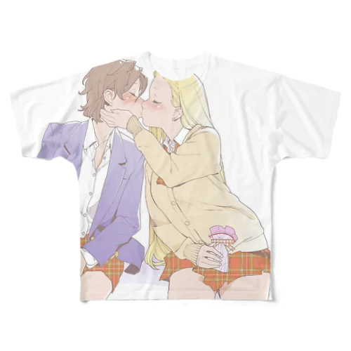 あーちえちゅー フルグラフィックTシャツ