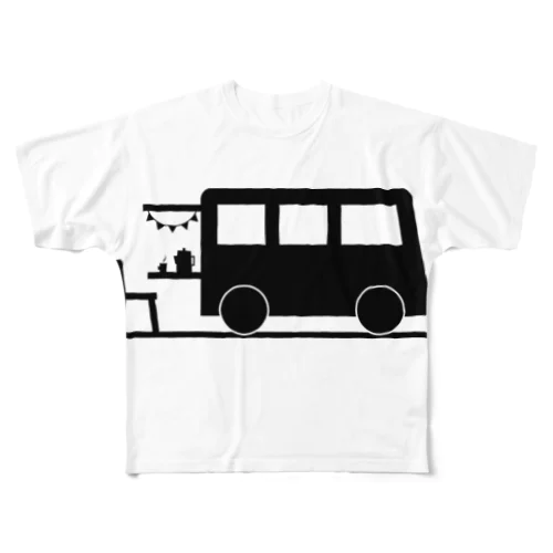 campingcar!!! フルグラフィックTシャツ