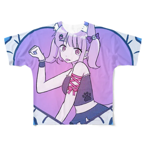 怒 フルグラフィックTシャツ