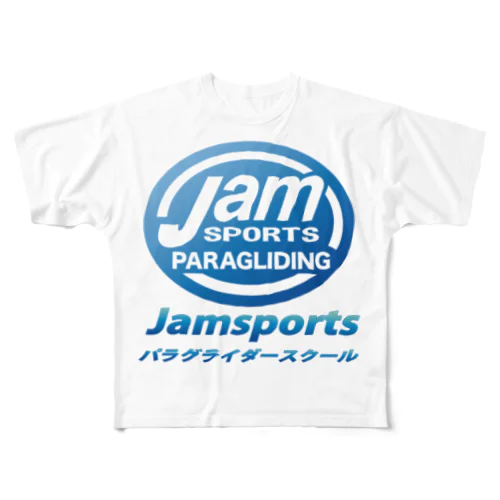 JamsportsパラグライダースクールLOGO_２ All-Over Print T-Shirt