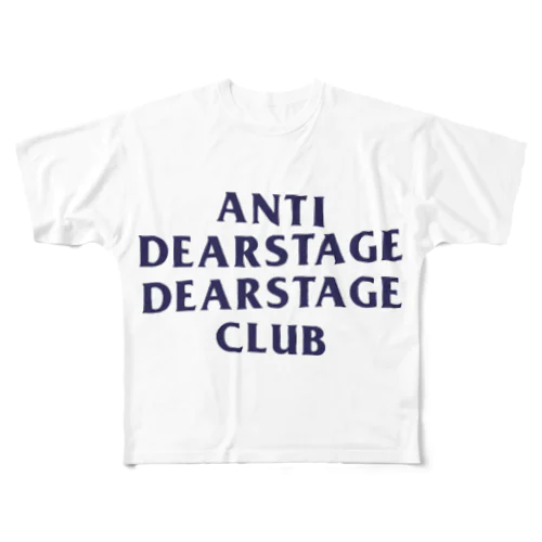 ANTI DEARSTAGE DEARSTAGE CLUB フルグラフィックTシャツ