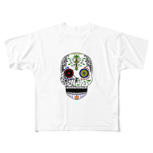 PoPSKULL2 All-Over Print T-Shirt