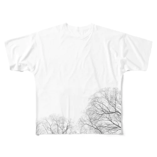 秋空 フルグラフィックTシャツ