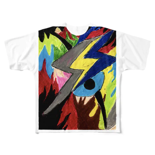 FIRE All-Over Print T-Shirt