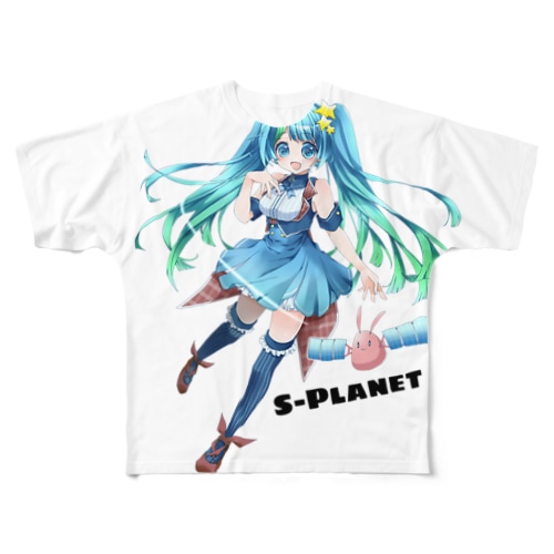 プラ子グッズ All-Over Print T-Shirt