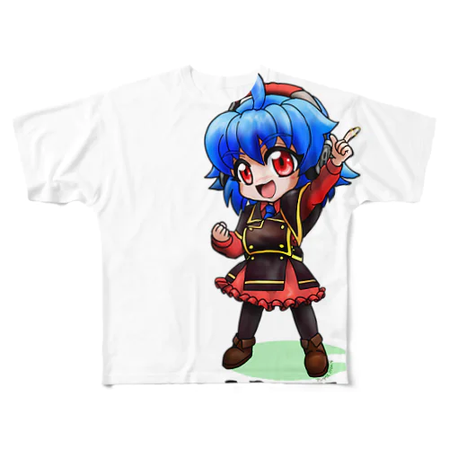 アニーグッズ フルグラフィックTシャツ