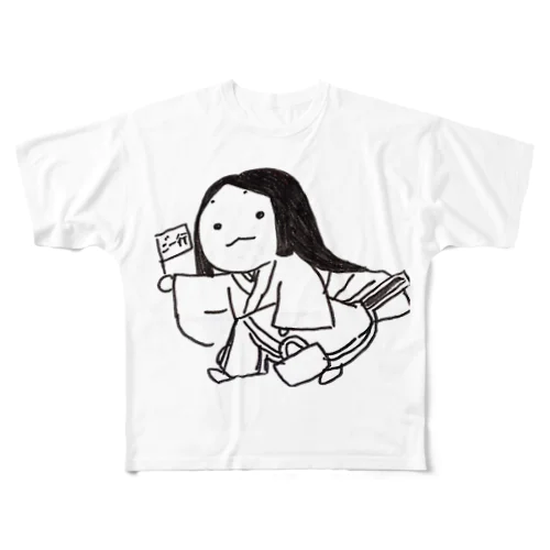 式部たん All-Over Print T-Shirt