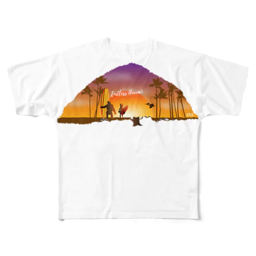 Endless Hawaii フルグラフィックTシャツ