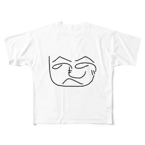 へのへのグッズ All-Over Print T-Shirt