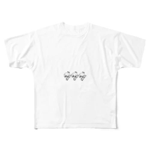 ダーリン撲殺特化型天使ちゃん All-Over Print T-Shirt