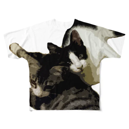 ジョバンニとカンパネルラ All-Over Print T-Shirt