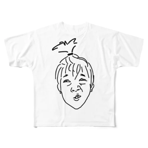 チビ助 フルグラフィックTシャツ