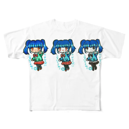 せれな(みくさんコラボ) All-Over Print T-Shirt