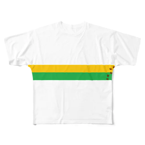 2LINE フルグラフィックTシャツ