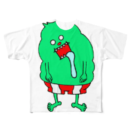 Green of Mu's フルグラフィックTシャツ