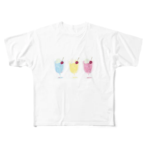 ソーダさん All-Over Print T-Shirt