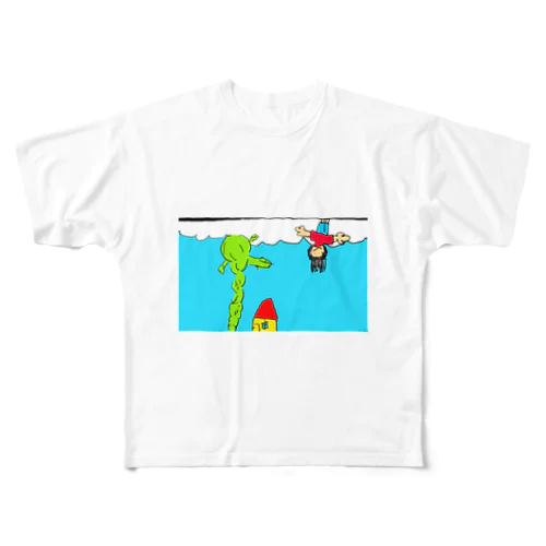 空の子 All-Over Print T-Shirt