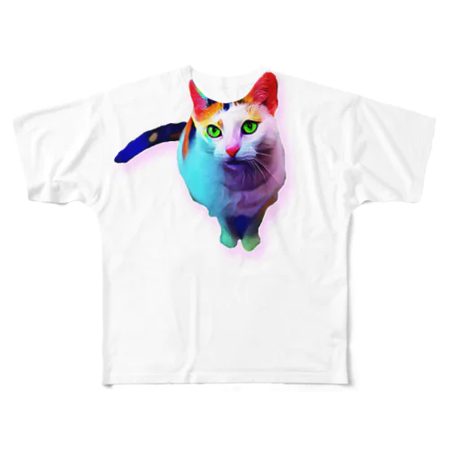 CAT All-Over Print T-Shirt