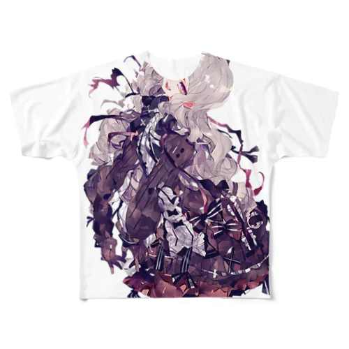 ゴス娘Tシャツ フルグラフィックTシャツ