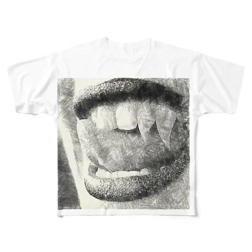 味覚 All-Over Print T-Shirt