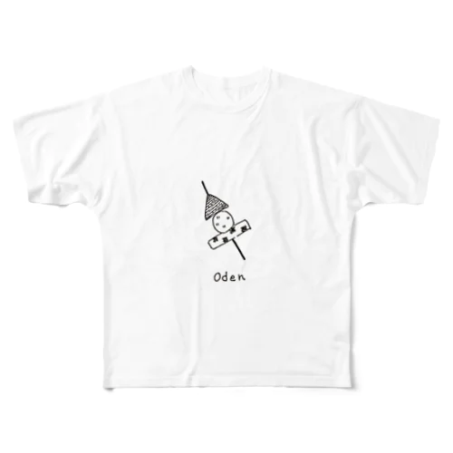 oden フルグラフィックTシャツ