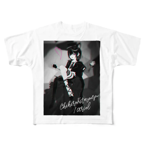 Ariel【北千住千洋OfficialGoods】 All-Over Print T-Shirt