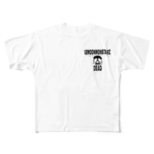 12ムーンモンスターズ   All-Over Print T-Shirt