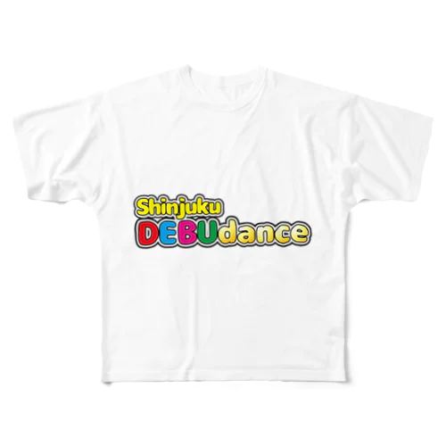 shinjuku DEBUdance公認グッズ フルグラフィックTシャツ