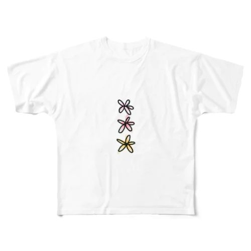 花 All-Over Print T-Shirt