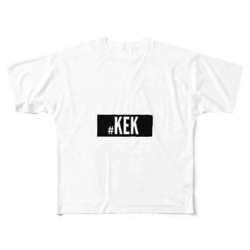 #KEK フルグラフィックTシャツ
