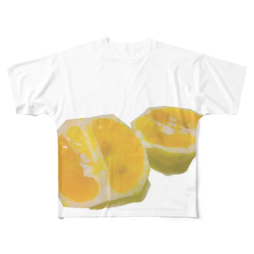 夏の柑橘② All-Over Print T-Shirt