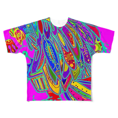 にわとり？ All-Over Print T-Shirt