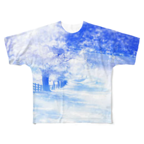 森林浴Tシャツ All-Over Print T-Shirt