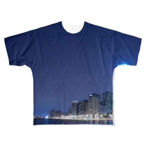 夜景Tシャツ フルグラフィックTシャツ