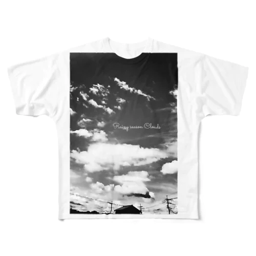 梅雨明け空 All-Over Print T-Shirt