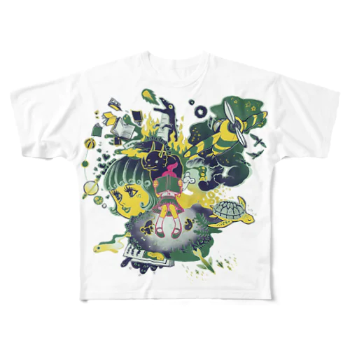 Grow your Imagination All-Over Print T-Shirt